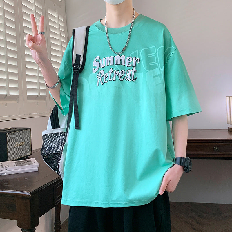 Graphic Print Crewneck Tee