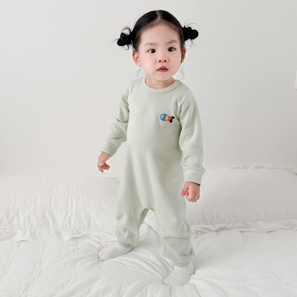 Mulberry Silk Warm Baby Jumpsuit