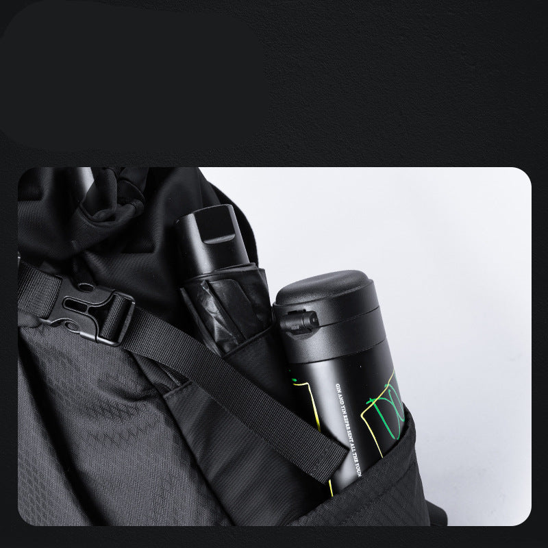 Factory direct sales backpack men's trendy backpack travel large capacity hiking bag college student school bag computer men's bag