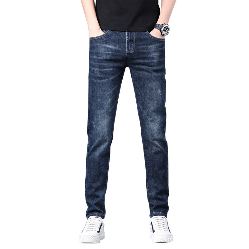 Premium Stretch Straight-Leg Men’s Jeans