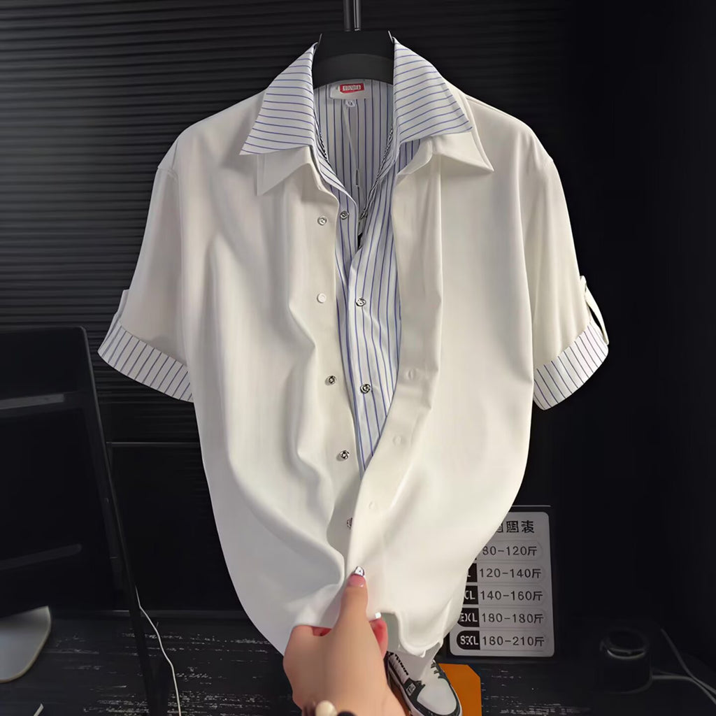 Luxe Layered Short Sleeve Shirt