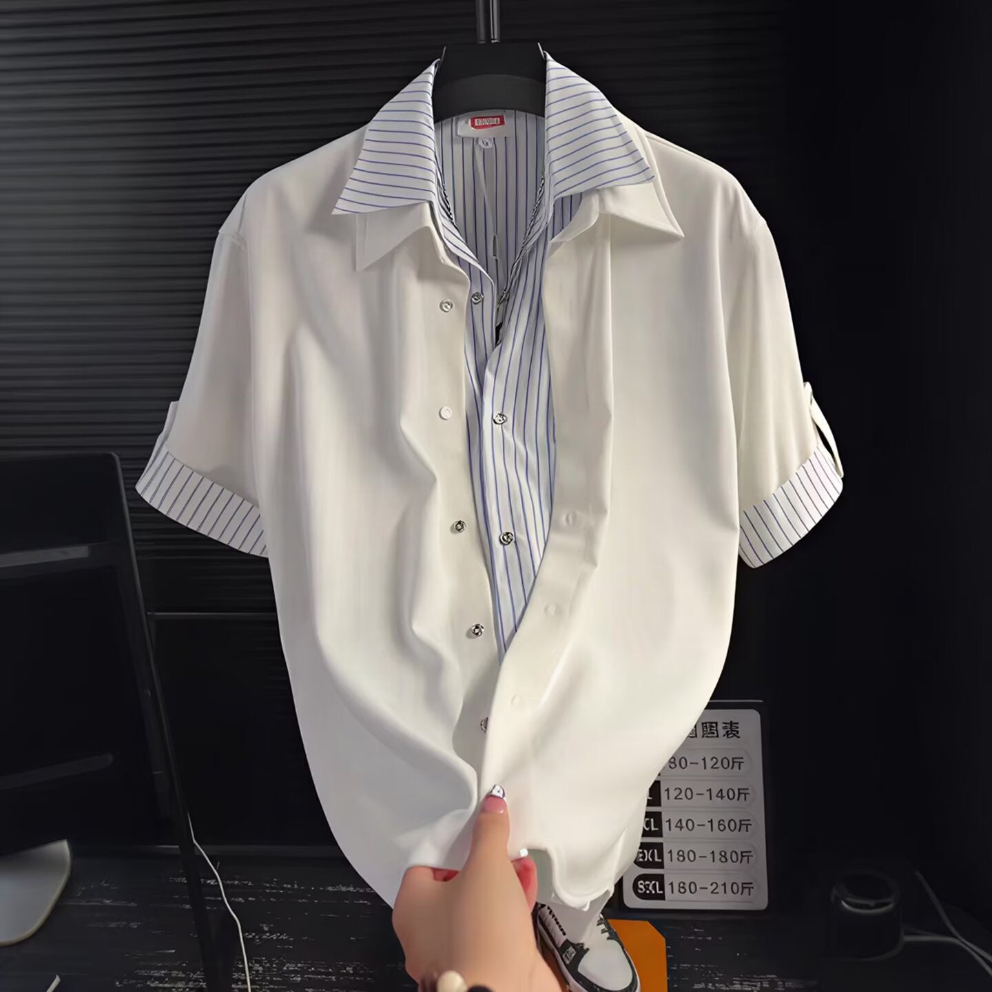 Luxe Layered Short Sleeve Shirt