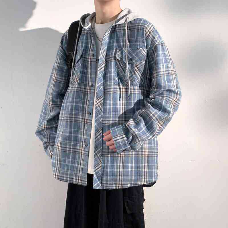 Flannel Hoodie Jacket