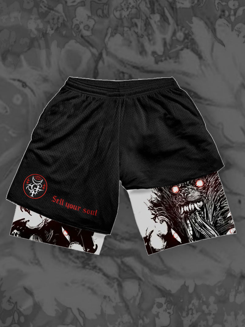 Layered Performance Shorts