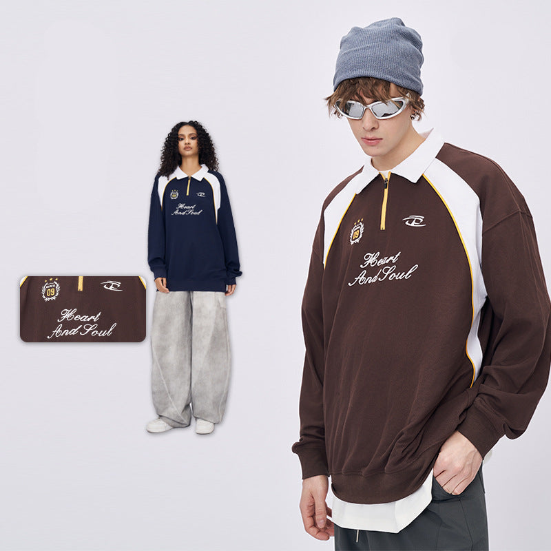 Quarter-Zip Technical Piqué Pullover
