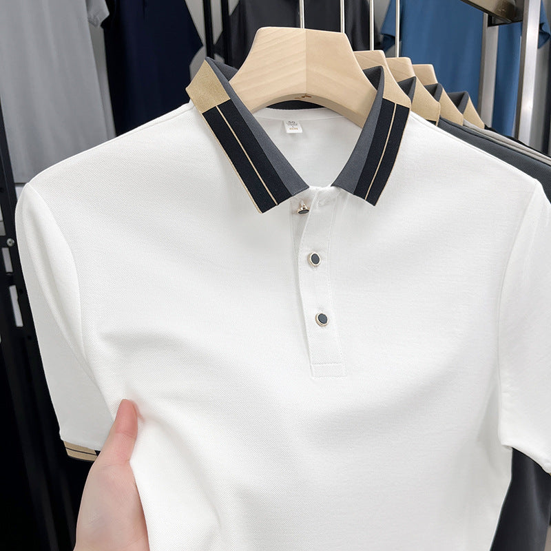 Luxury Ice Silk Polo