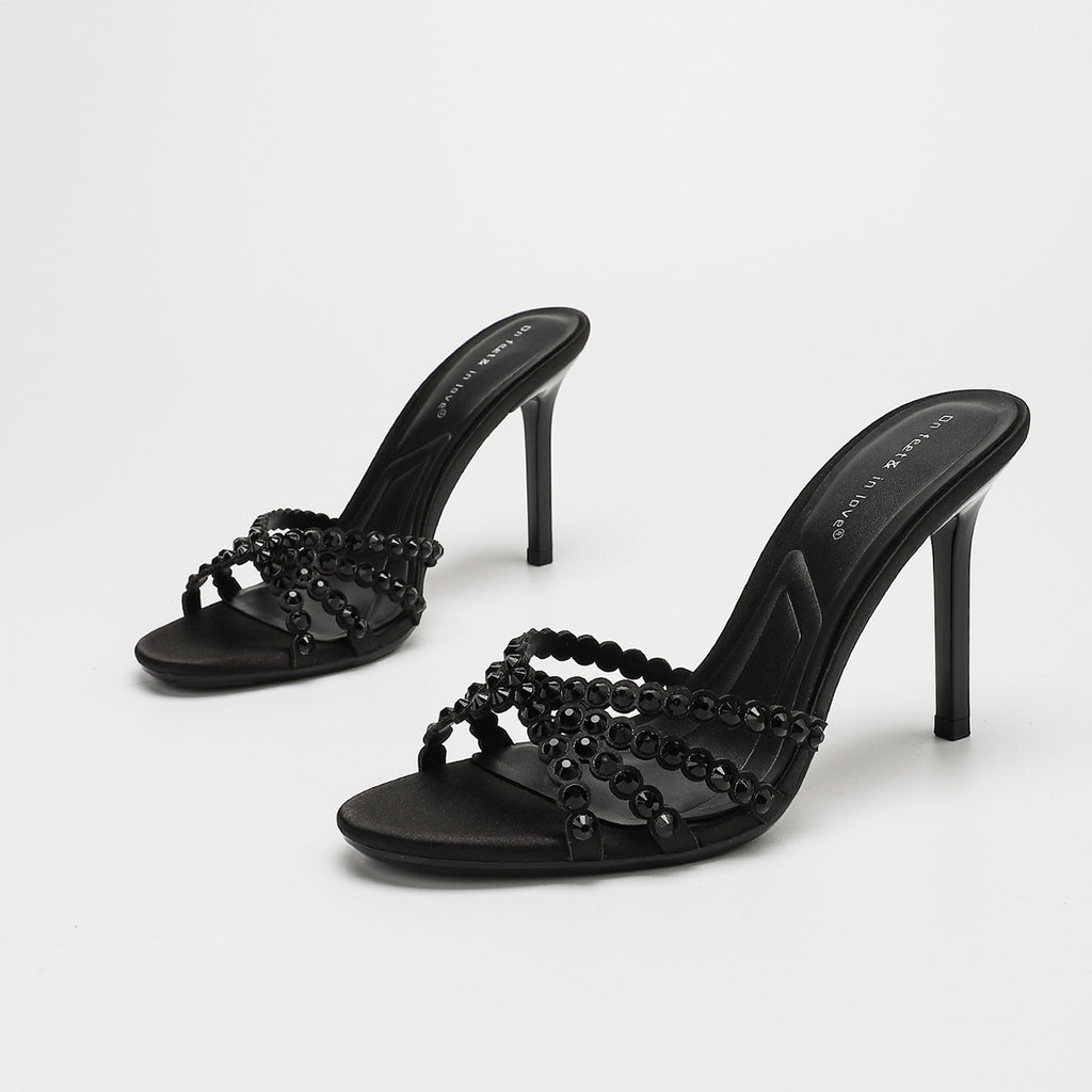Rhinestone Wedding Stilettos