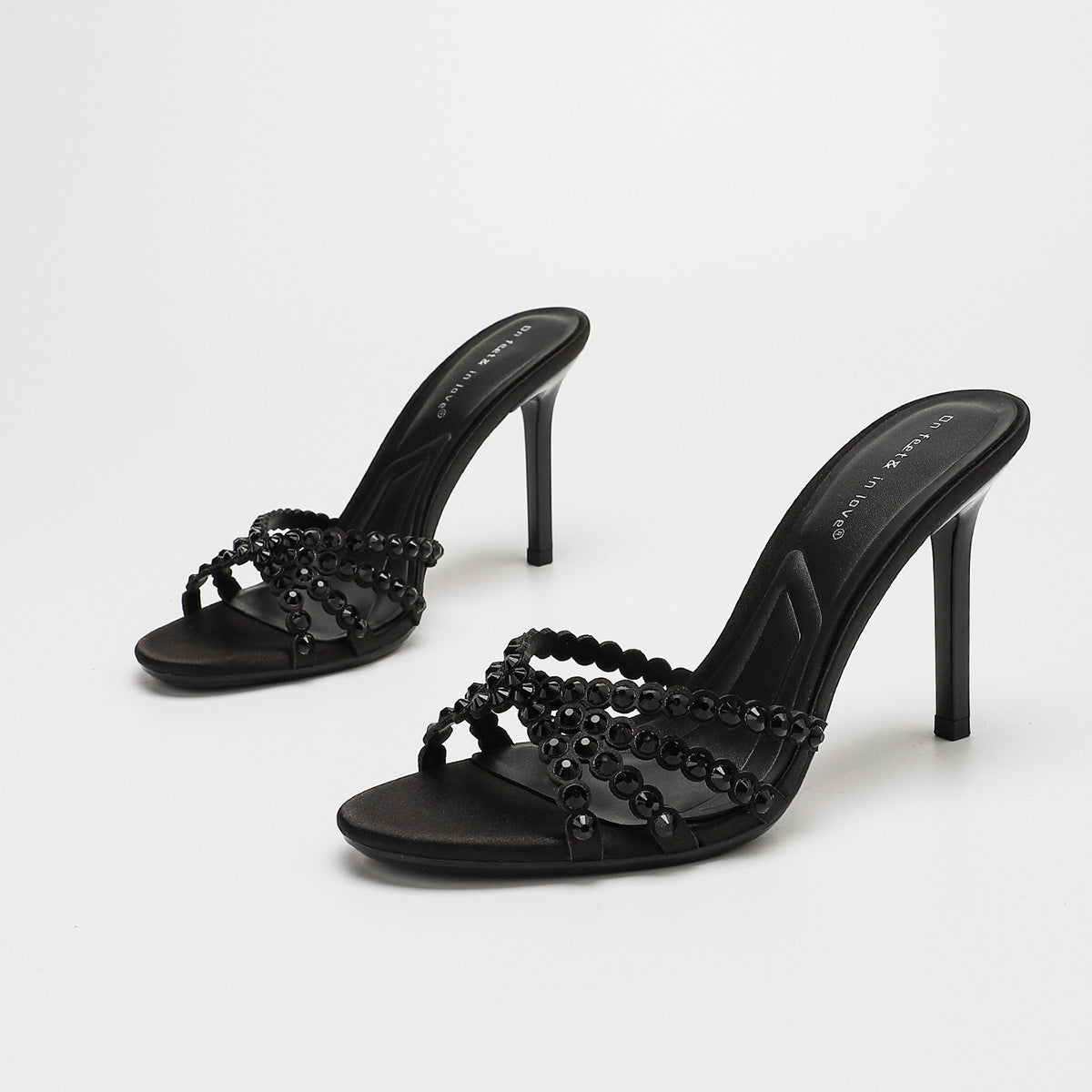Rhinestone Wedding Stilettos