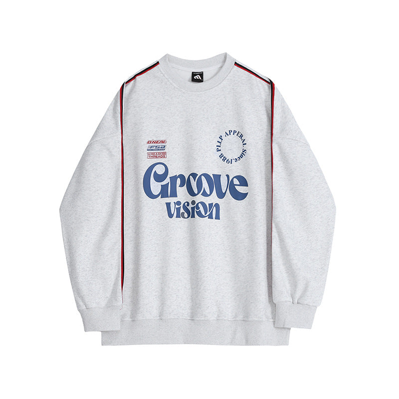 Men's Embroidered Pullover Hoodie