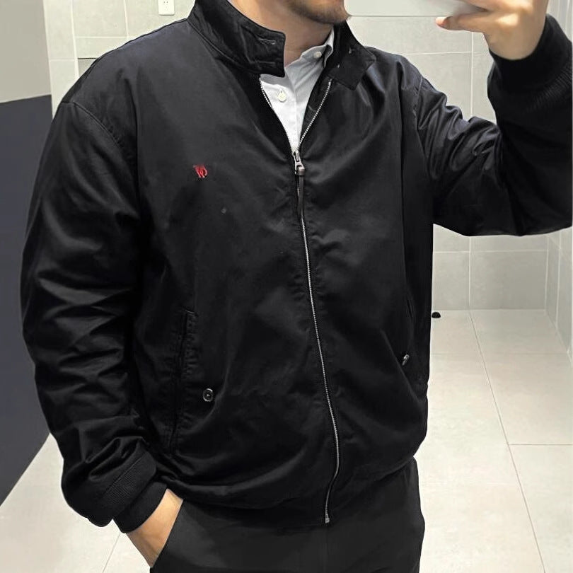 Men's Vintage Stand-Collar Jacket