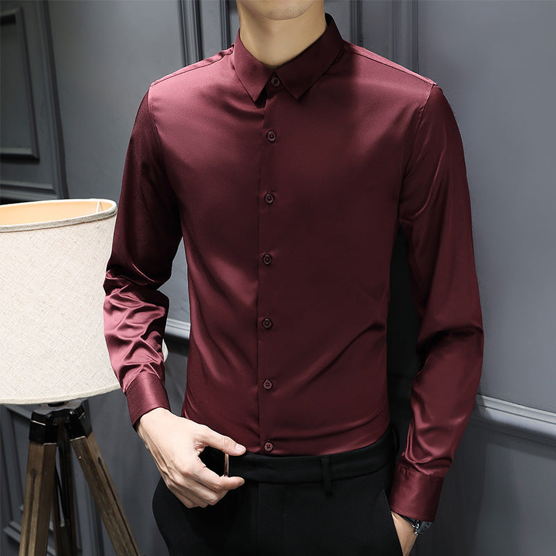 Wrinkle Free Silk Lustre Business Shirt