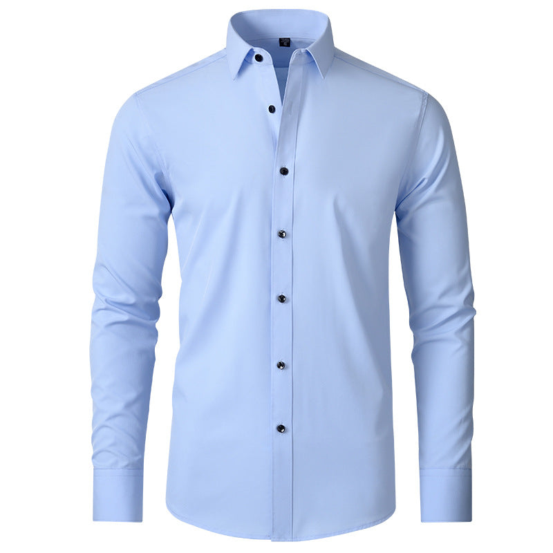 Men’s Four-Way Stretch Performance Dress Shirt