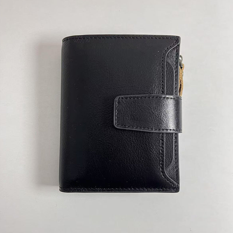 Men's Short Leather Wallet