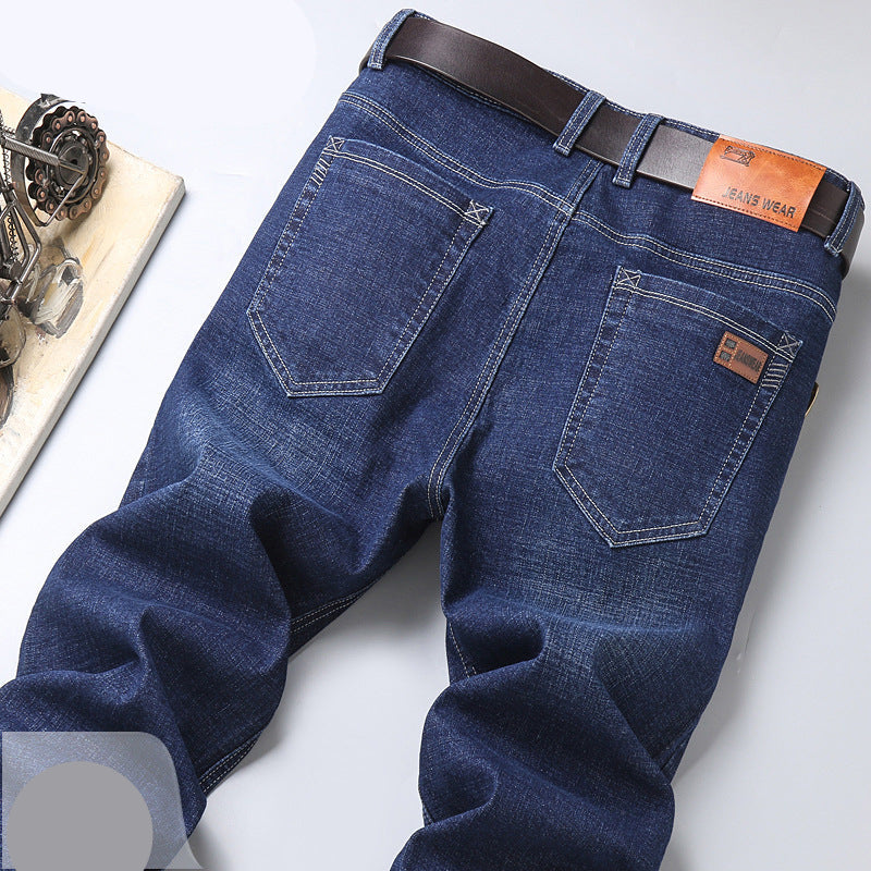 Men's Straight-Leg Stretch Jeans