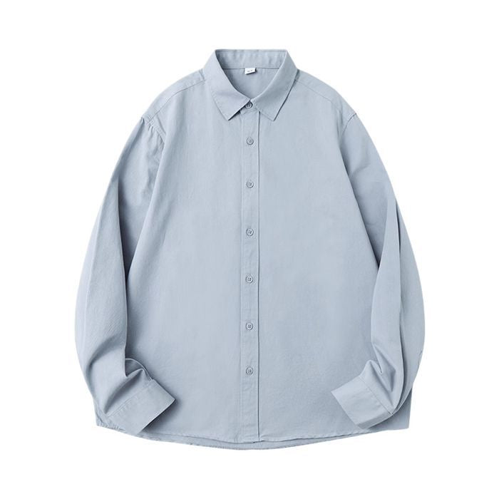 Classic Cotton Button-Down Overshirt