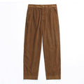 Pleated Corduroy Trousers