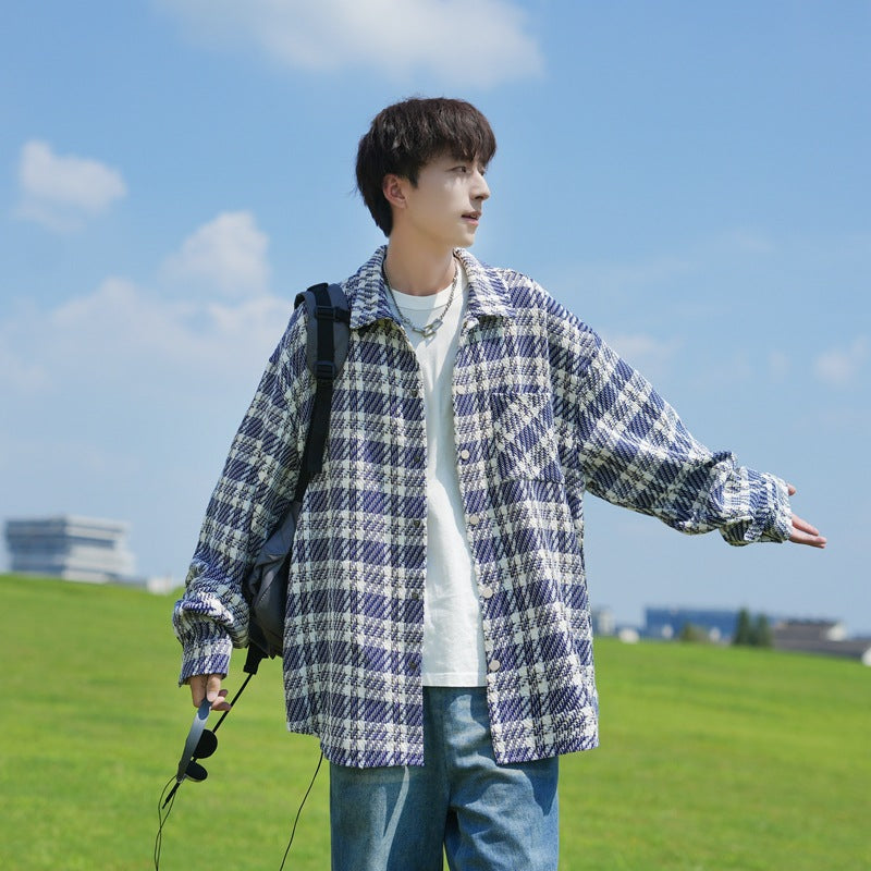 Casual Plaid Shirt-Jacket