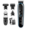 Cross-border New Multifunctional Electric Hair Clipper Electric Pusher Hair Scissors Set Rechargeable Shaver Electric Fader 2261
