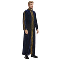 Gold-Embroidered Velvet Kaftan