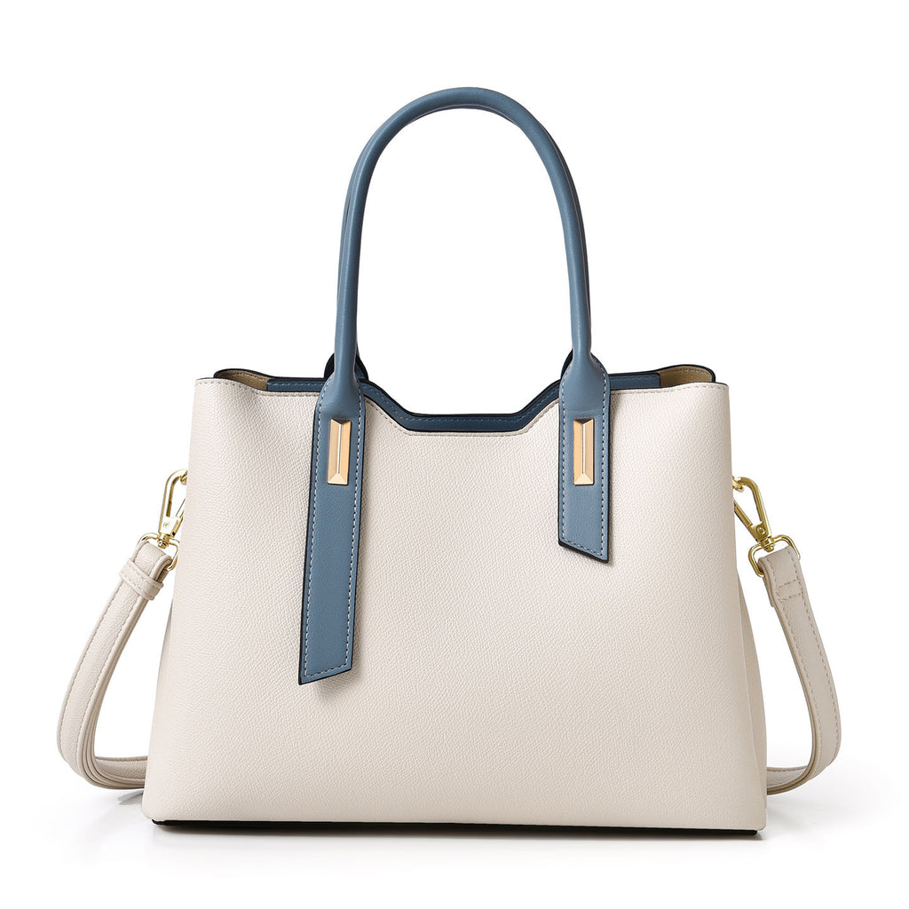 Maroon Structured Tote Bag