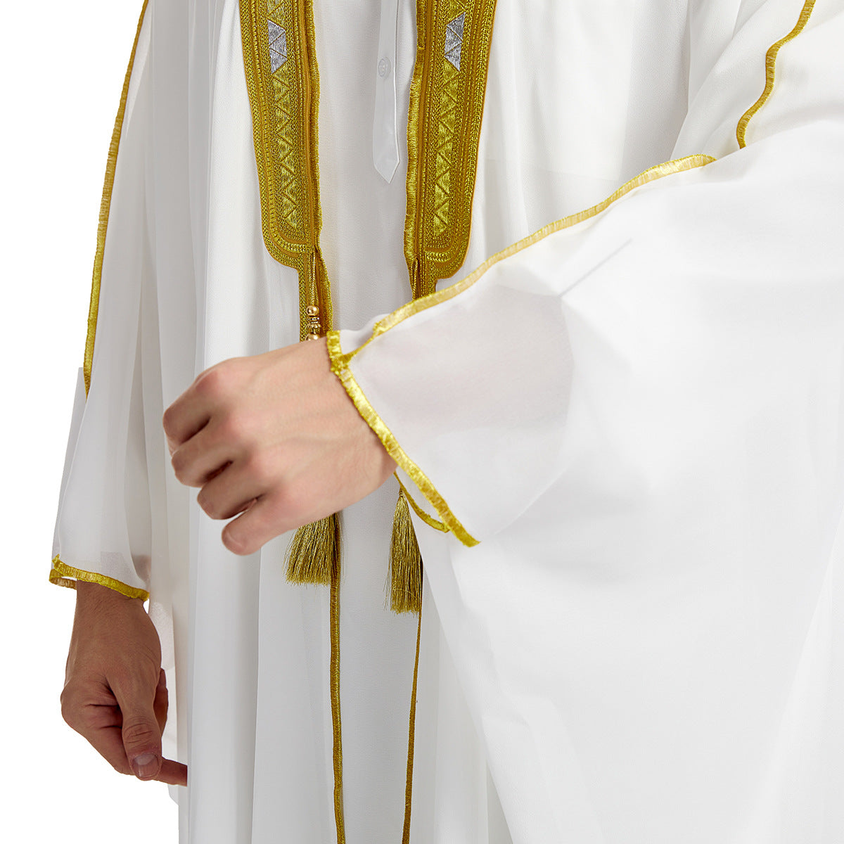 Premium Men’s Embroidered Bisht Cloak