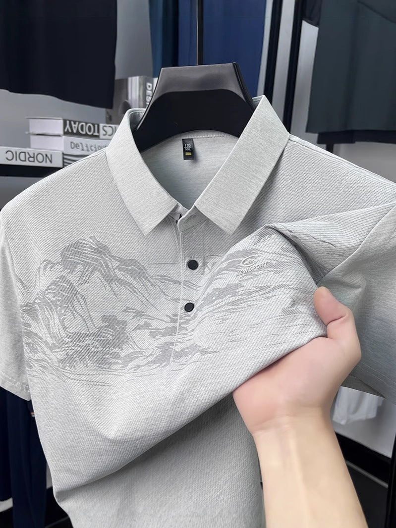 Jacquard Polo Shirt
