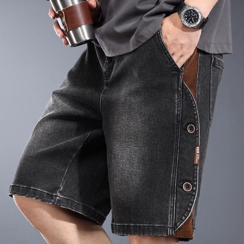 Relaxed Fit Denim Shorts