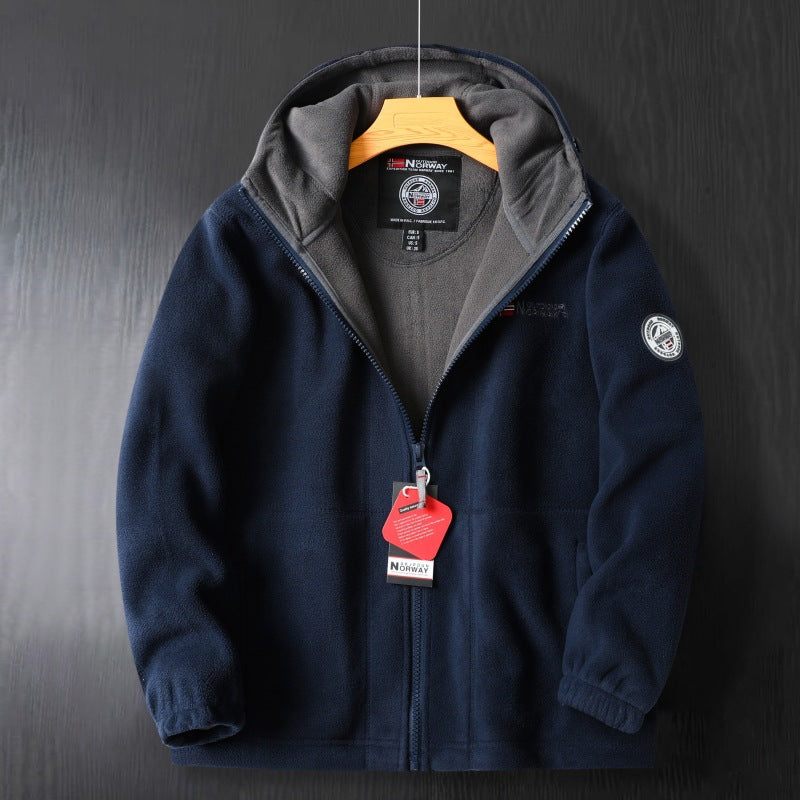 Fleece Lined Outdoor Jacket