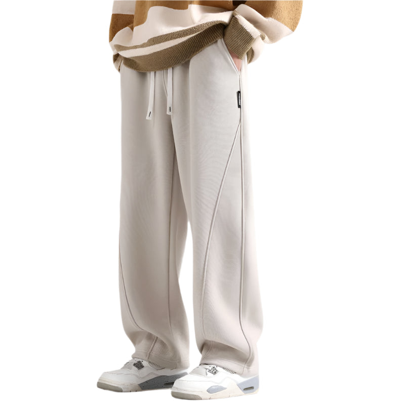 Relaxed Fit Straight-Leg Joggers