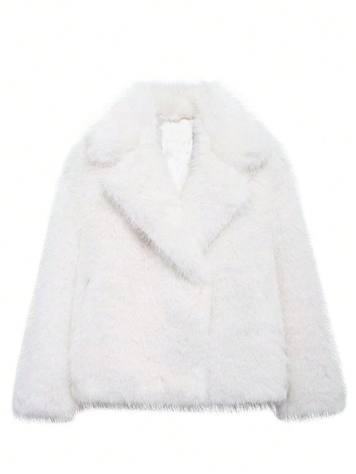 Women's Plush Faux Fur Jacket