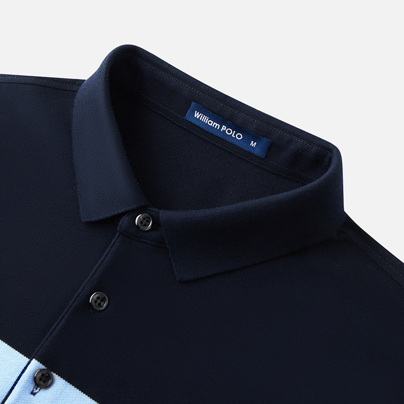 Men's Striped Polo Shirt