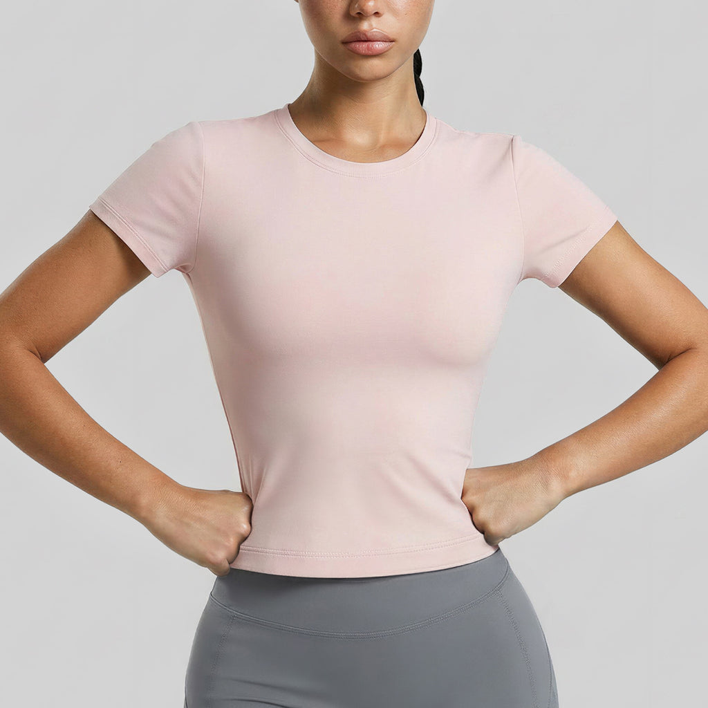 Crew-Neck Yoga T-Shirt