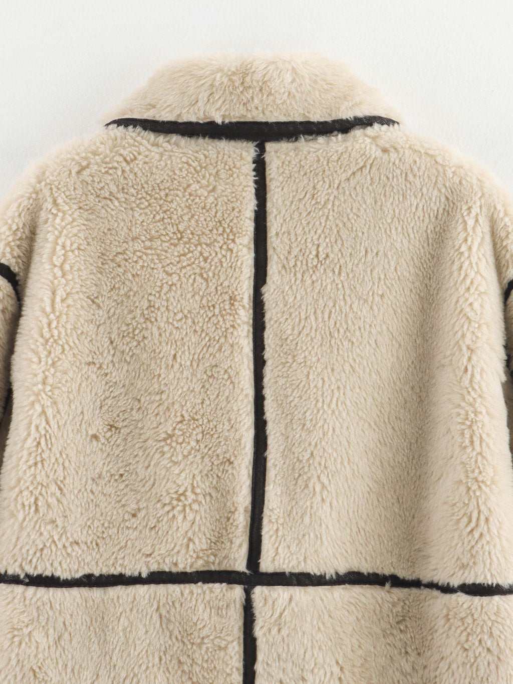 Women's Plush Shearling-Style Jacket