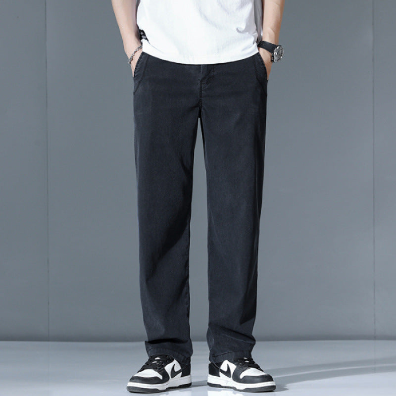 Men's Lightweight Relaxed-Fit Trousers