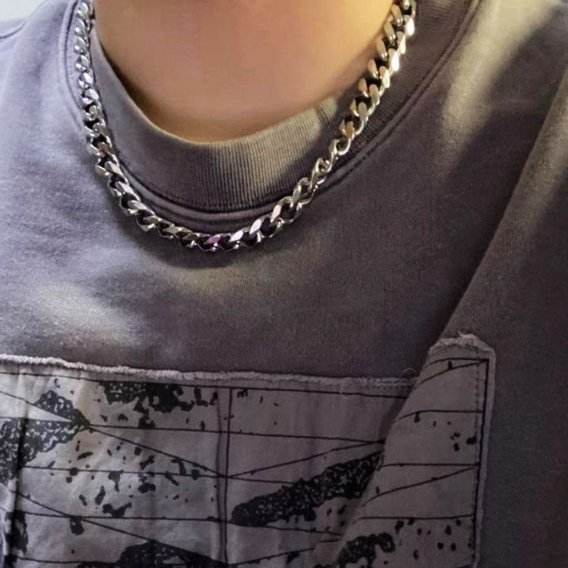 Titanium Steel Cuban Link Chain