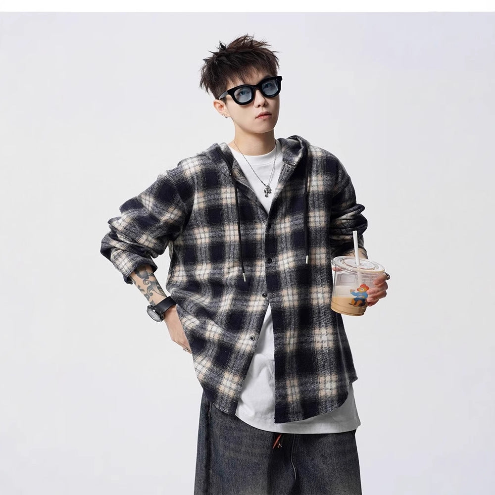 Plaid Flannel Hoodie