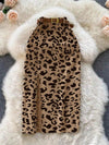 Brown leopard