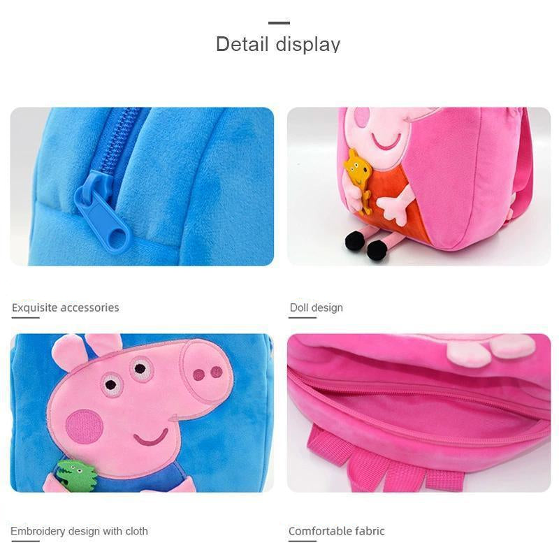 Cartoon Character Plush Backpack