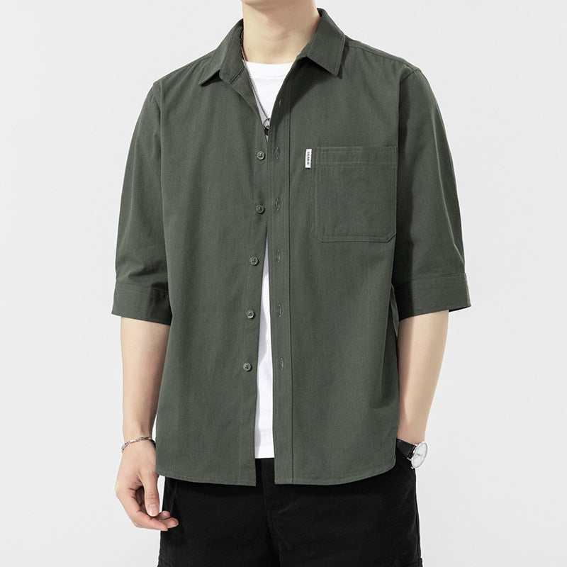 Men's Casual Button-Down Shirt