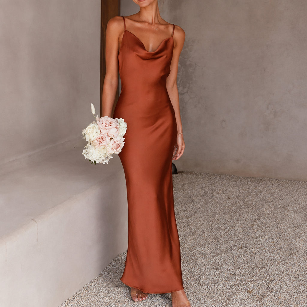 Textured Slip Maxi Dress