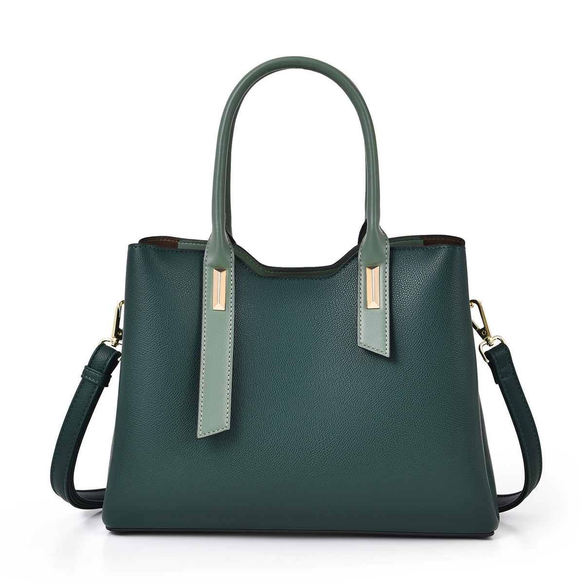 Maroon Structured Tote Bag