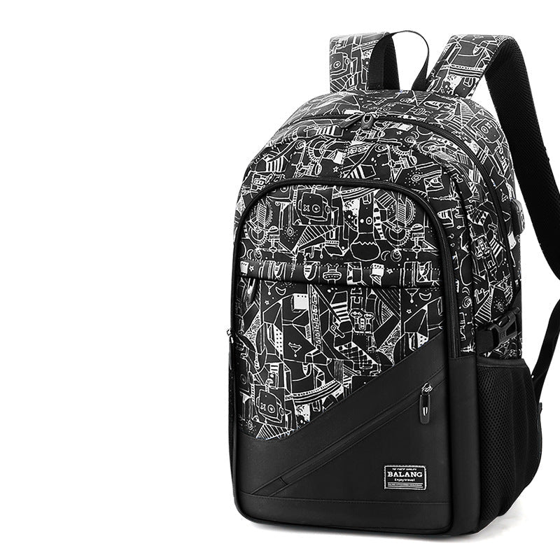Student's Multi-Compartment Backpack