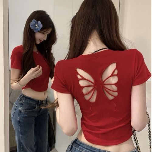 Butterfly Back T-shirt
