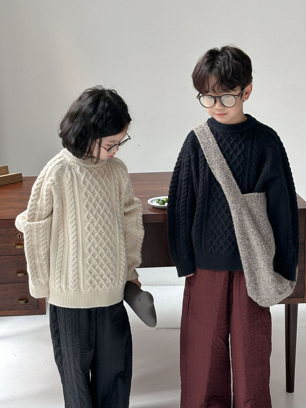 Kids' Cable-Knit Sweater