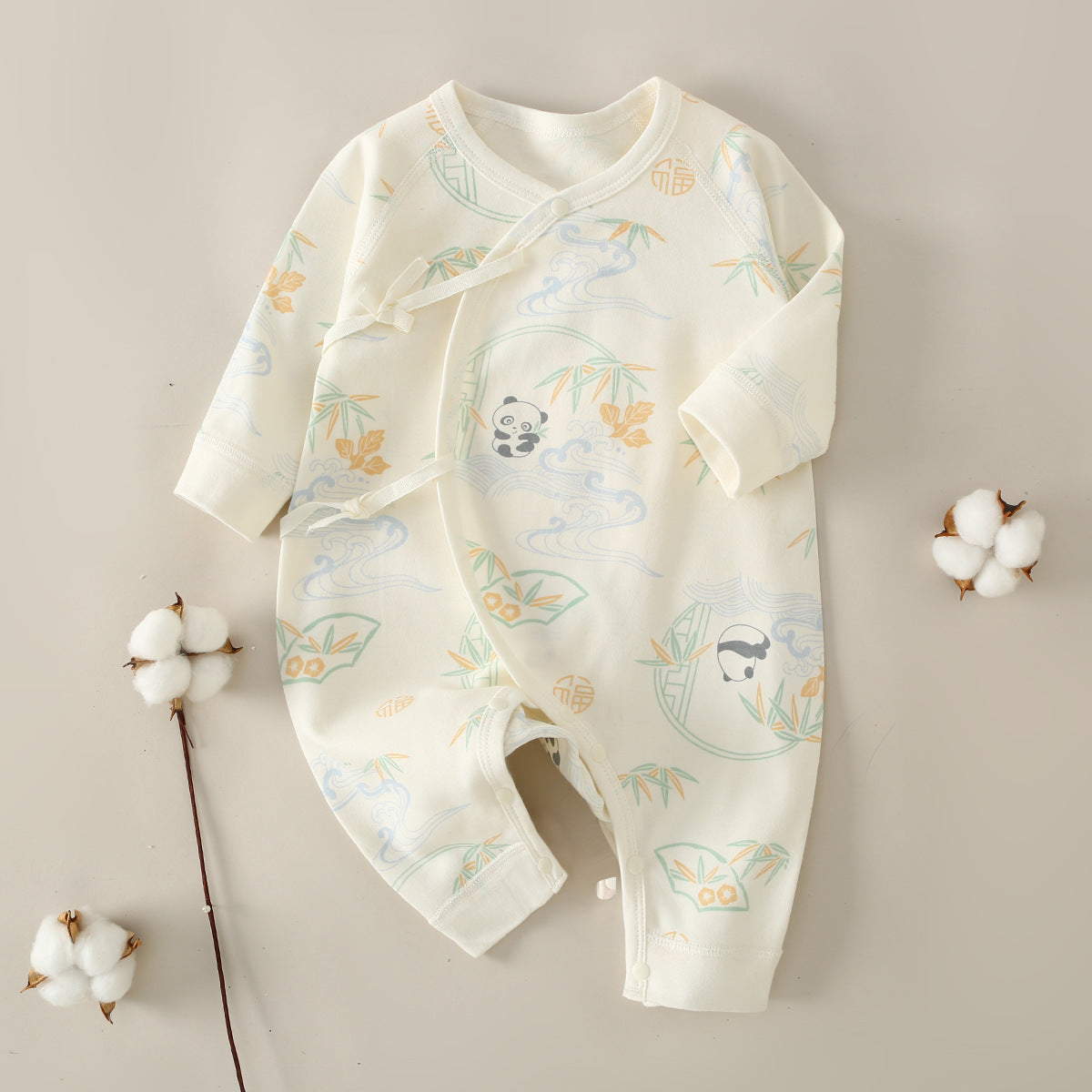 Boneless Cotton Newborn Crawling Suit