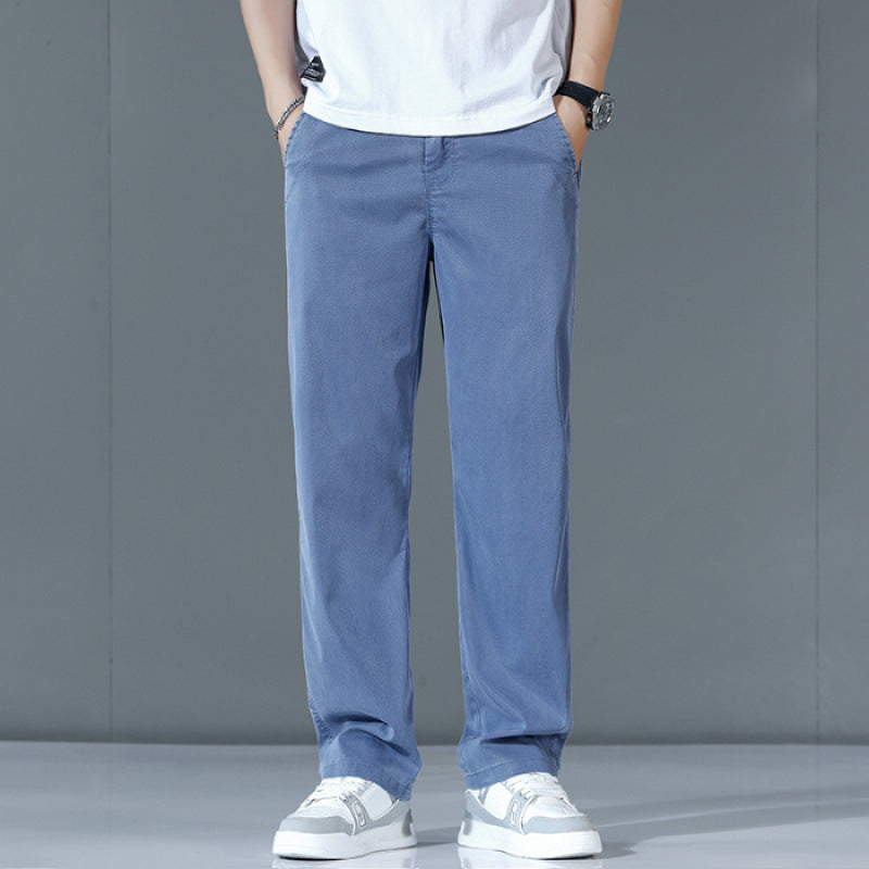 Men's Lightweight Relaxed-Fit Trousers