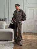 Zip Hoodie Sweatpants Set