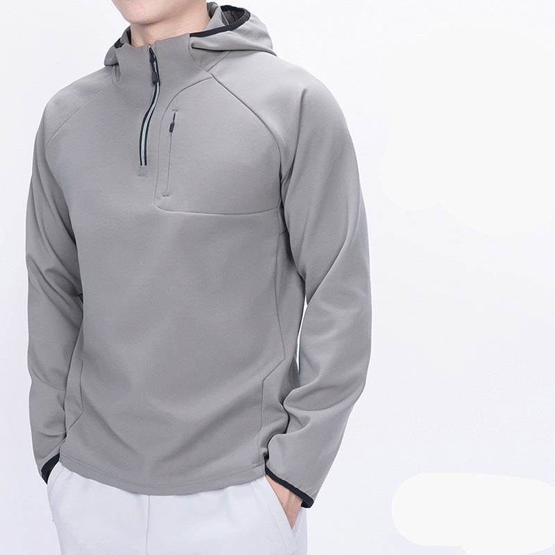 Tactical Half-Zip Tech Hoodie