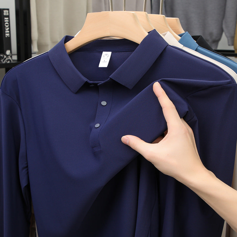 Business Casual Long-Sleeve Polo