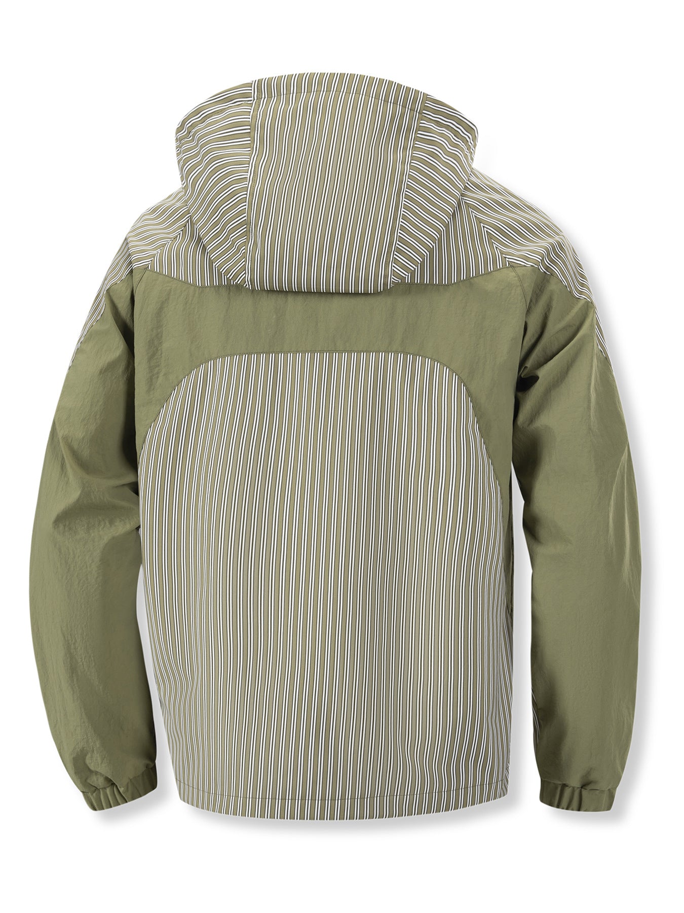 Technical Stripe Hooded Shell
